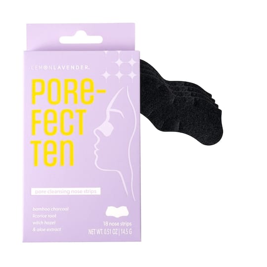 Lemon Lavender® Pore-fect Ten Pore Cleansing Nose Strips, 18ct.